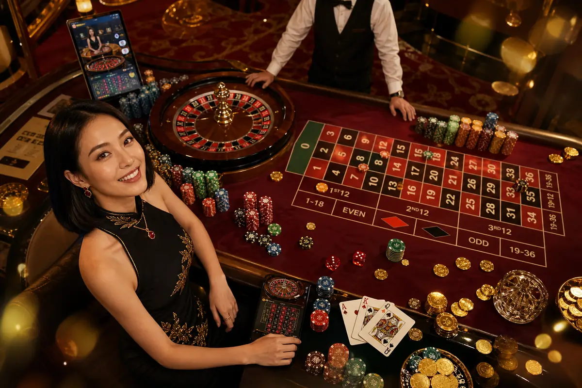 judilink baccarat online meja live dealer